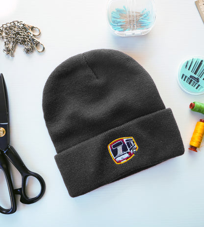 Unisex Einfache Gestrickte Wintermütze für echte Fans