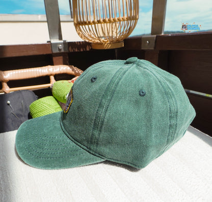 Gewaschene Vintage-Baseballmützen mit Bus Logo