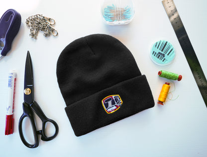 Unisex Einfache Gestrickte Wintermütze für echte Fans