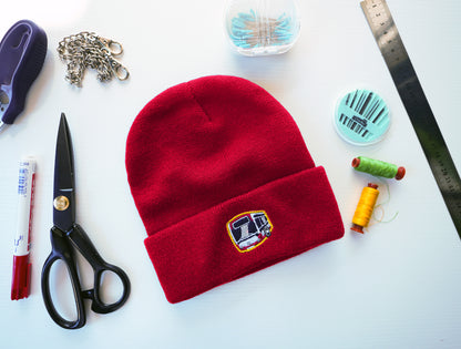 Unisex Einfache Gestrickte Wintermütze für echte Fans